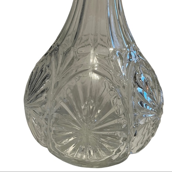 Vintage 60s Glass Sunburst Glass liqueur decanter - Picture 3 of 3